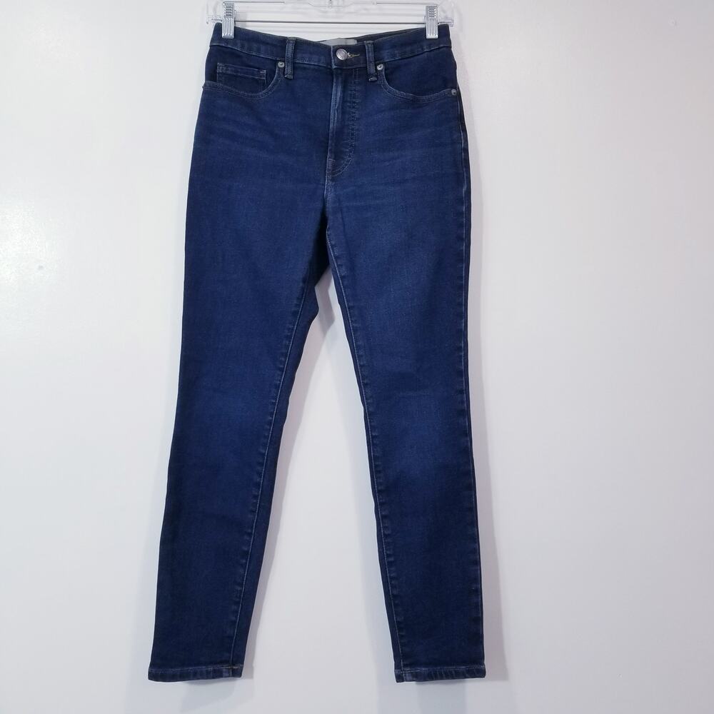 Everlane High Rise Ankle Blue Jeans